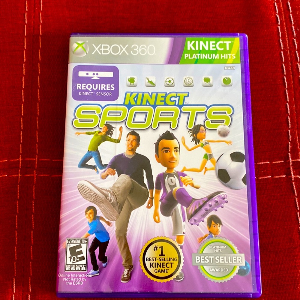 🎮 XBOX 360: Kinect Platinum Hits- Kinect Sports